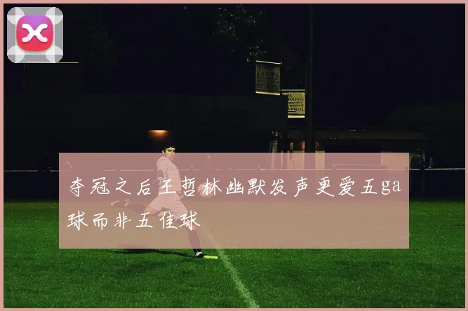 夺冠之后王哲林幽默发声更爱五ga球而非五佳球